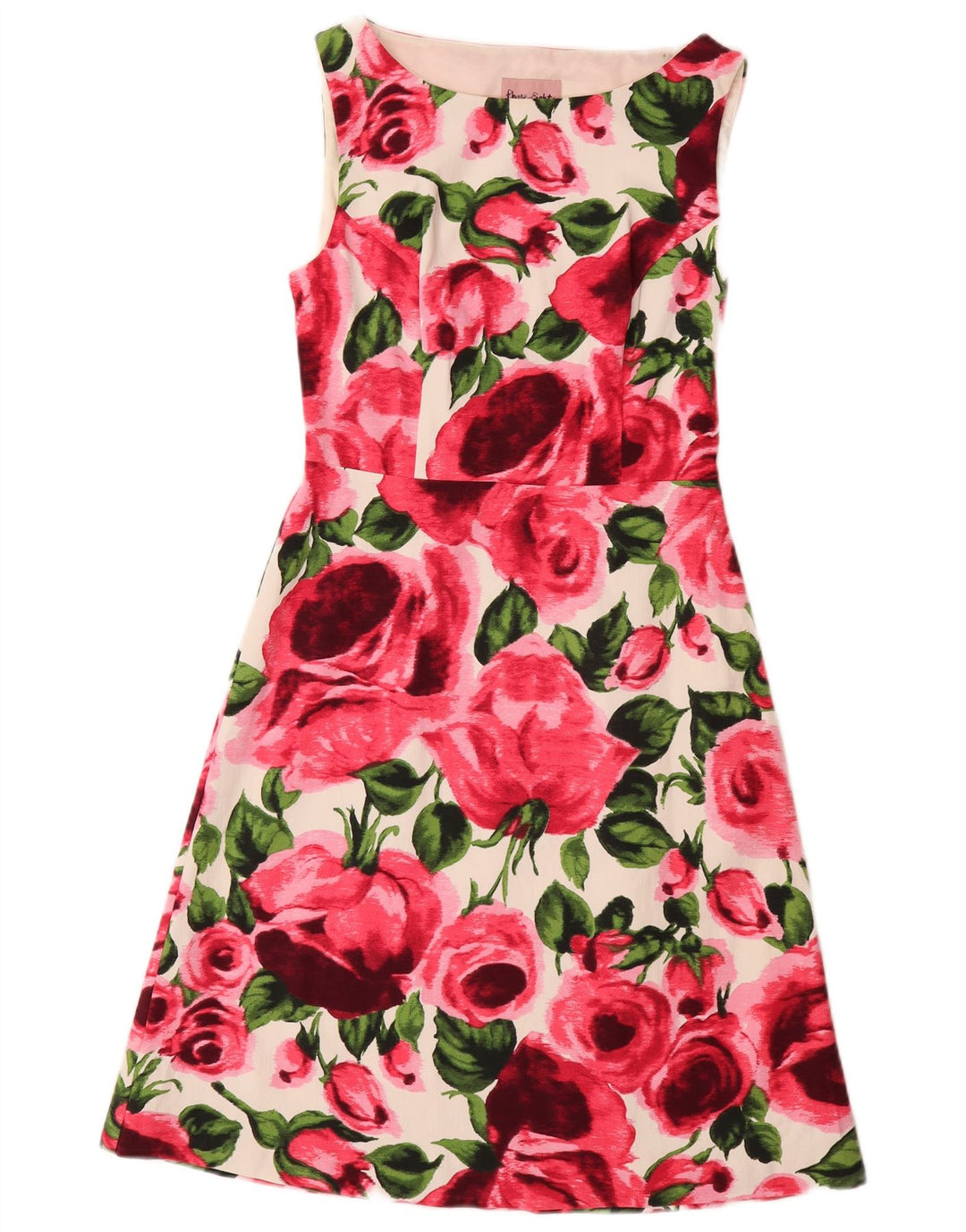 PHASE EIGHT Vestido acampanado para mujer UK 40 Pequeño multicolor floral