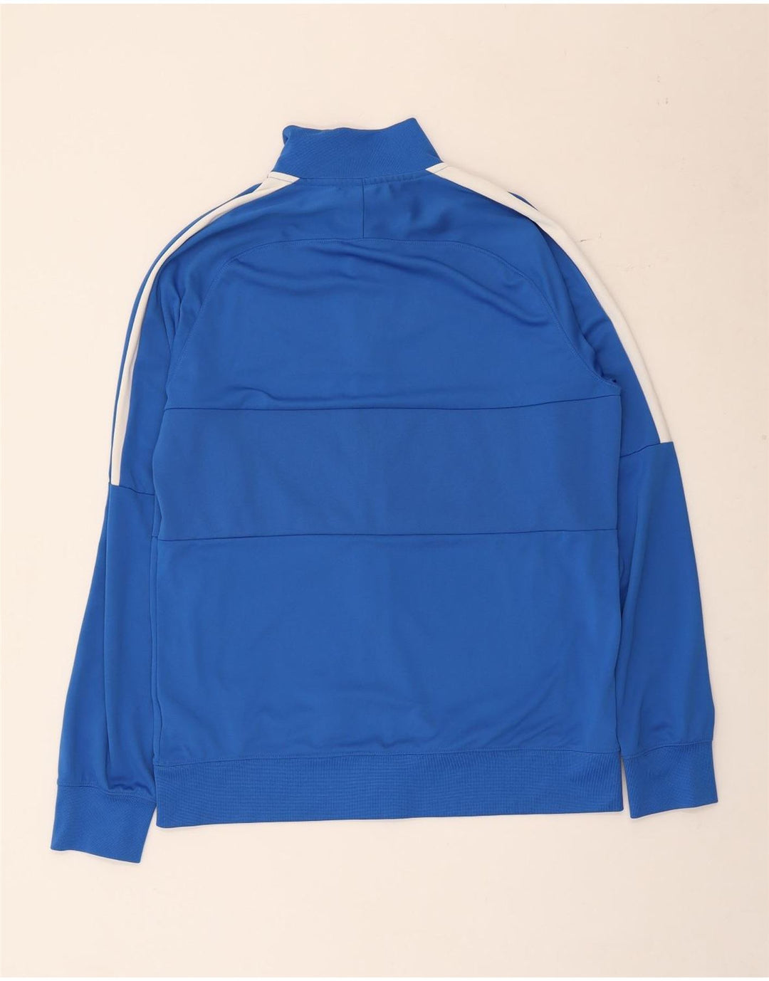 Nike Hombre Dri Fit Chándal Top Chaqueta Grande Azul Colorblock Poliéster