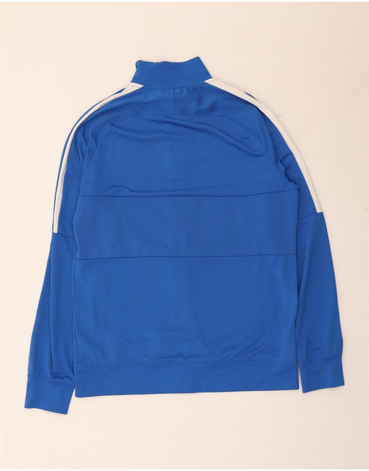 Nike Hombre Dri Fit Chándal Top Chaqueta Grande Azul Colorblock Poliéster
