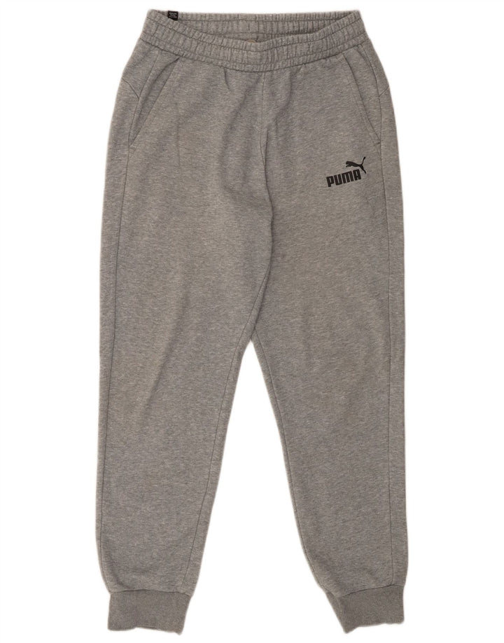Pantalones De Chándal Puma Joggers De Algodón Moteado Gris Medio |