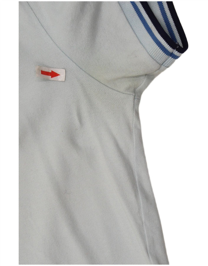FRED PERRY Polo ligero y elástico para hombre de algodón azul pequeño