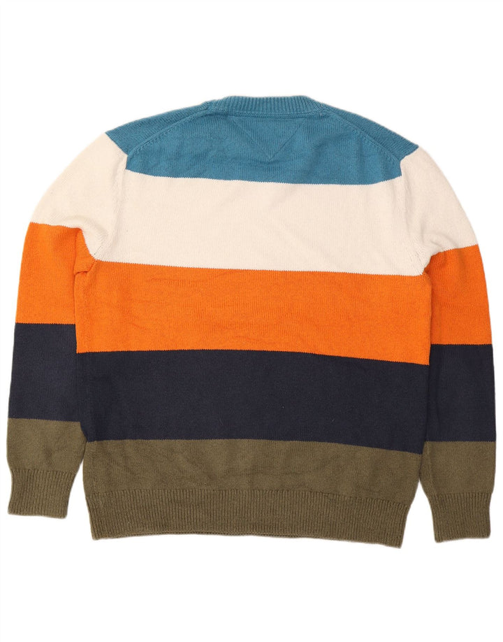 Tommy Hilfiger Jersey con Cuello Redondo para Hombre XL Multicolor Rayas