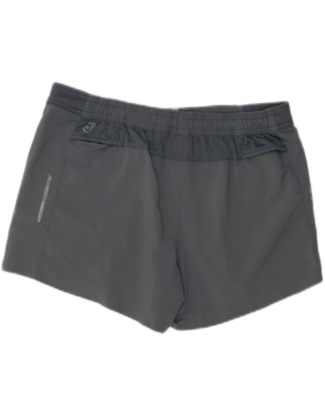 Puma - Pantalones cortos deportivos para mujer, talla 40, poliéster gris grande