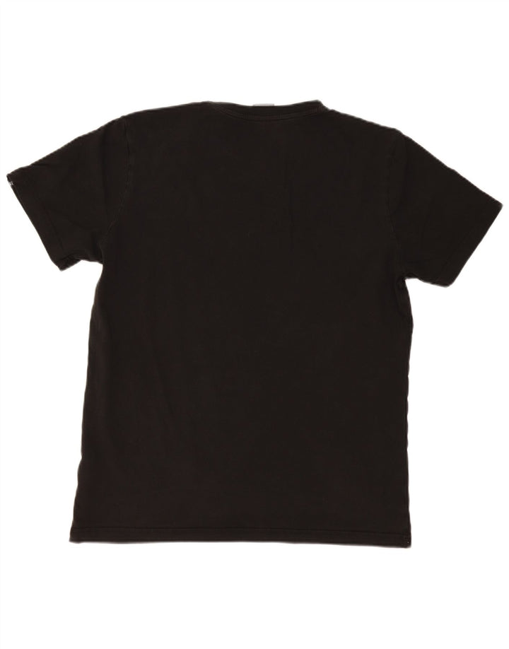 Puma - Camiseta gráfica para hombre, talla grande, algodón negro