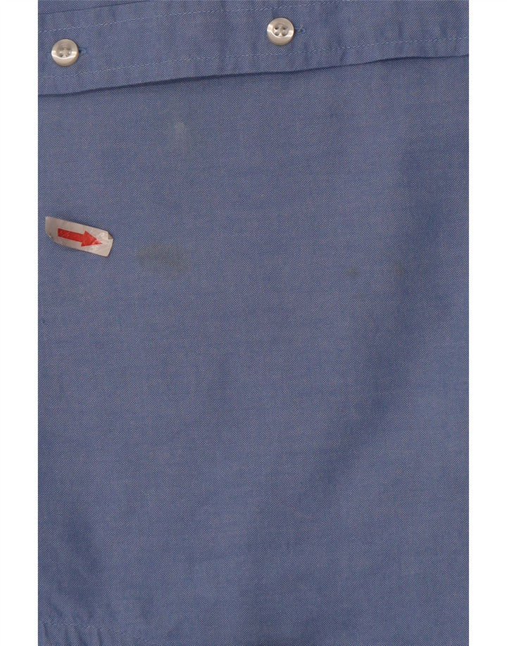 Camisa Tommy Hilfiger Hombre Grande Azul Algodón