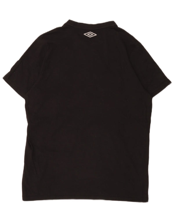 Umbro Hombre Camiseta Gráfica Top XL Algodón Negro