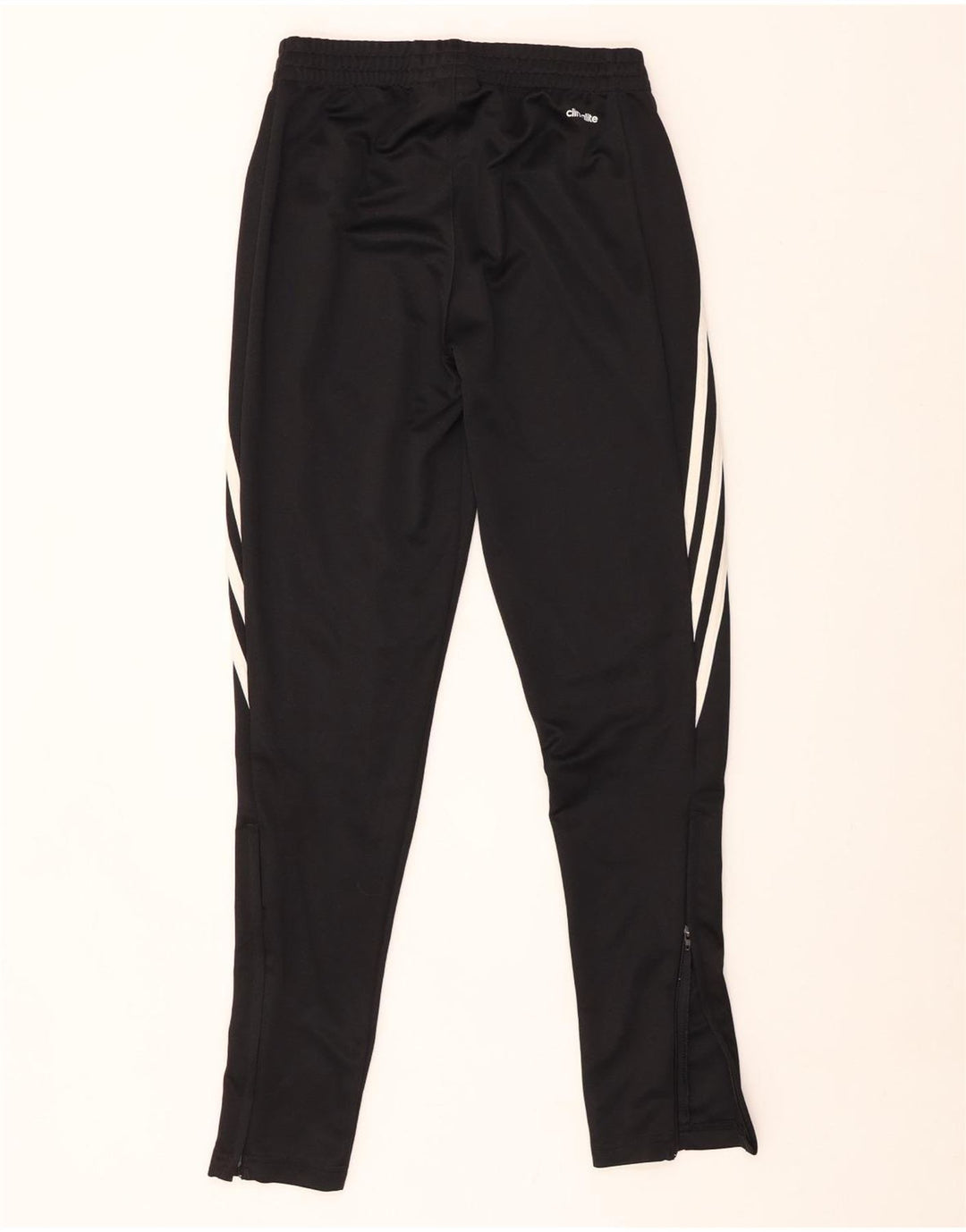 Adidas Mujer Climalite Chándal Pantalones UK 6 XS Negro Poliéster