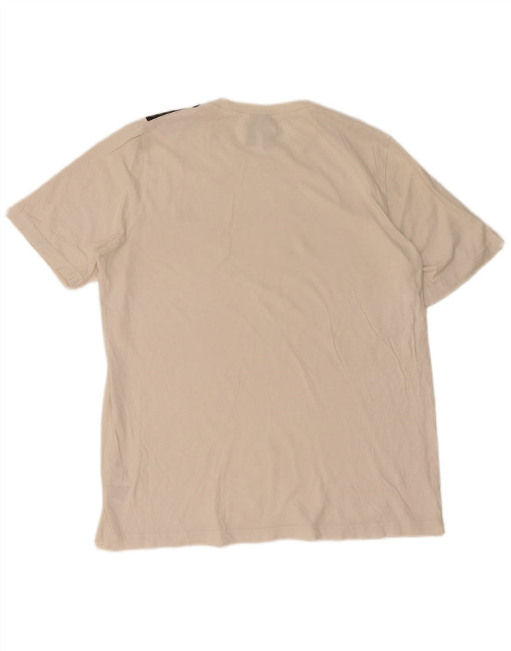 Camiseta Adidas Hombre Top Medium Blanco Algodón