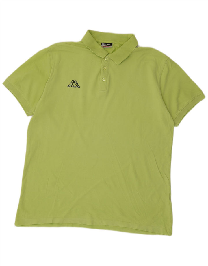 Kappa Polo Hombre XL Algodón Verde