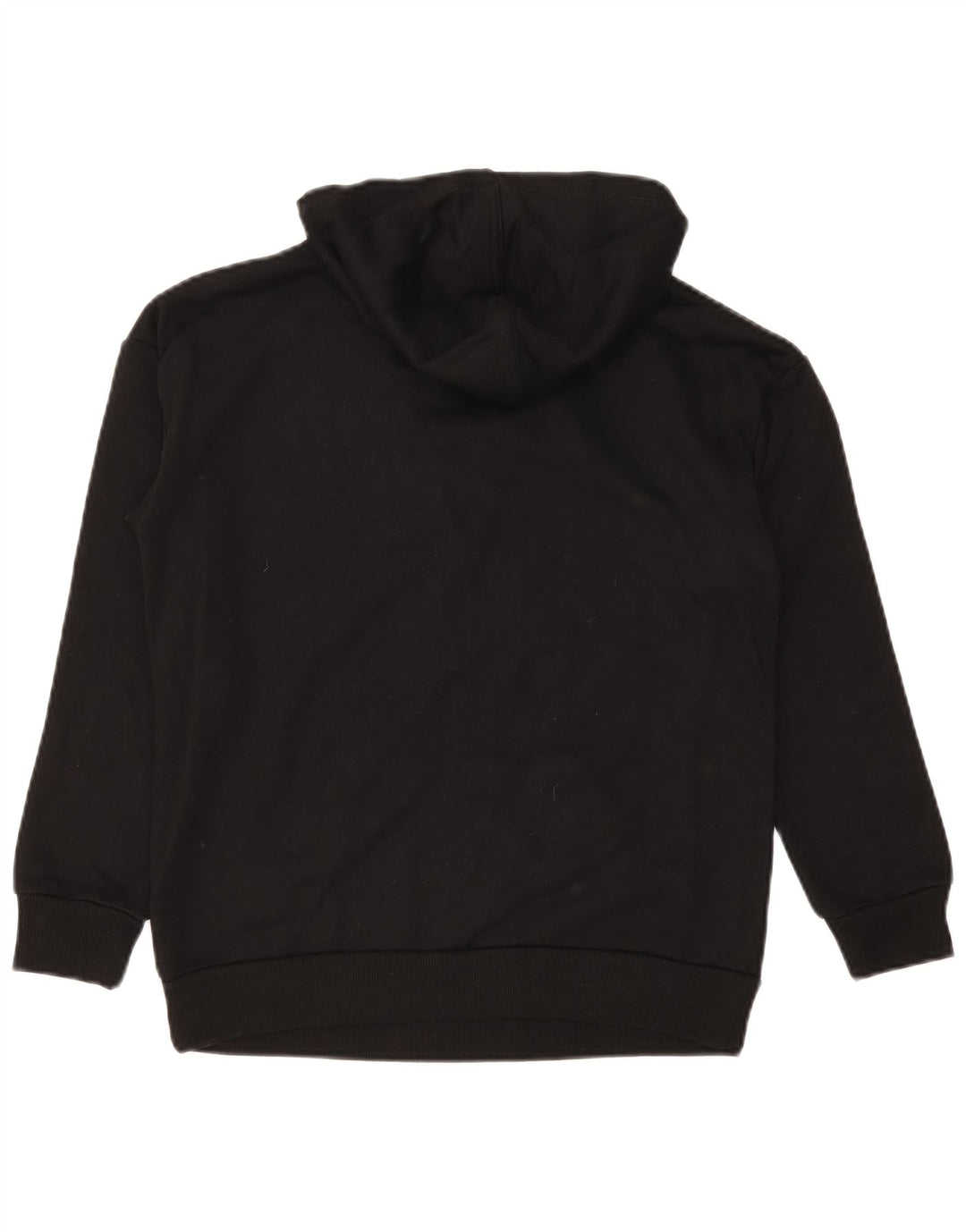 Guess Sudadera con capucha gráfica para mujer UK 14 Medium Black