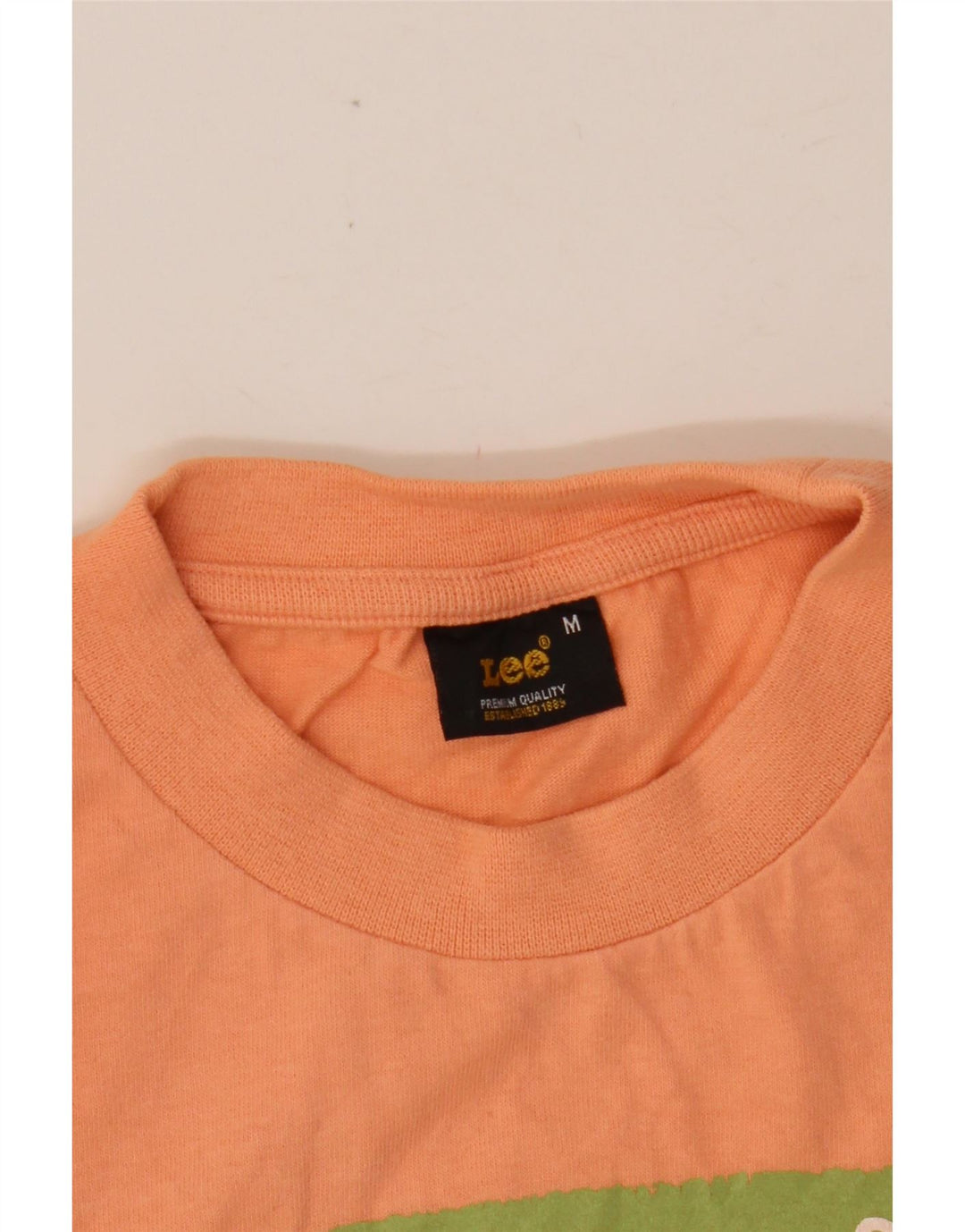 LEE Top gráfico para mujer de manga larga UK 42 Naranja mediano