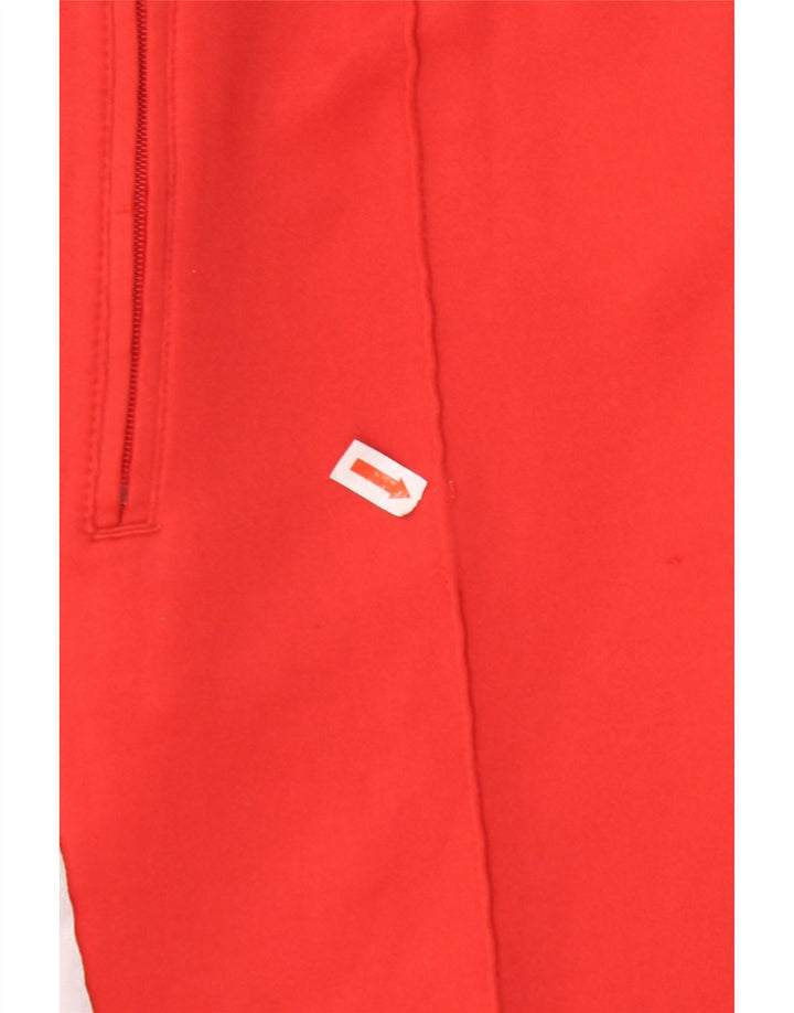 ADIDAS Pantalones de chándal para mujer Reino Unido 8 Pequeño Algodón rojo