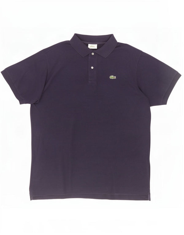 Polo Lacoste Hombre Talla 6 XL Algodón Azul Marino