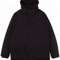 Crew Clothing Chaqueta parka con capucha para hombre UK 40 Grande Poliéster azul marino