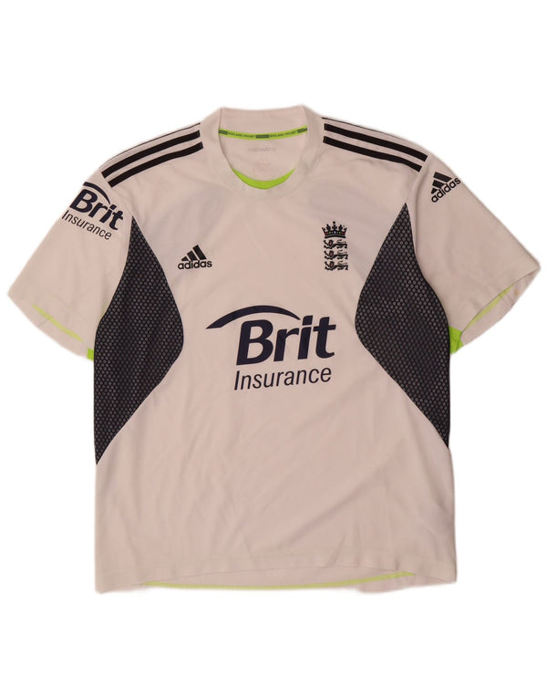 Adidas Climacool Graphic Camiseta para hombre UK 42/44 Large White Colourblock