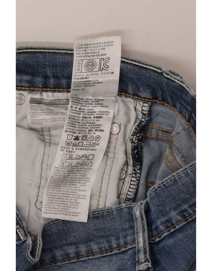 Levi's Hombre 511 Slim Jeans W30 L34 Algodón Azul