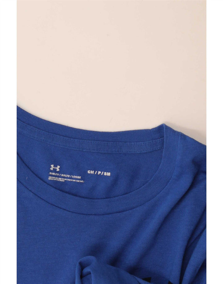 Camiseta Under Armour Hombre Top Small Azul