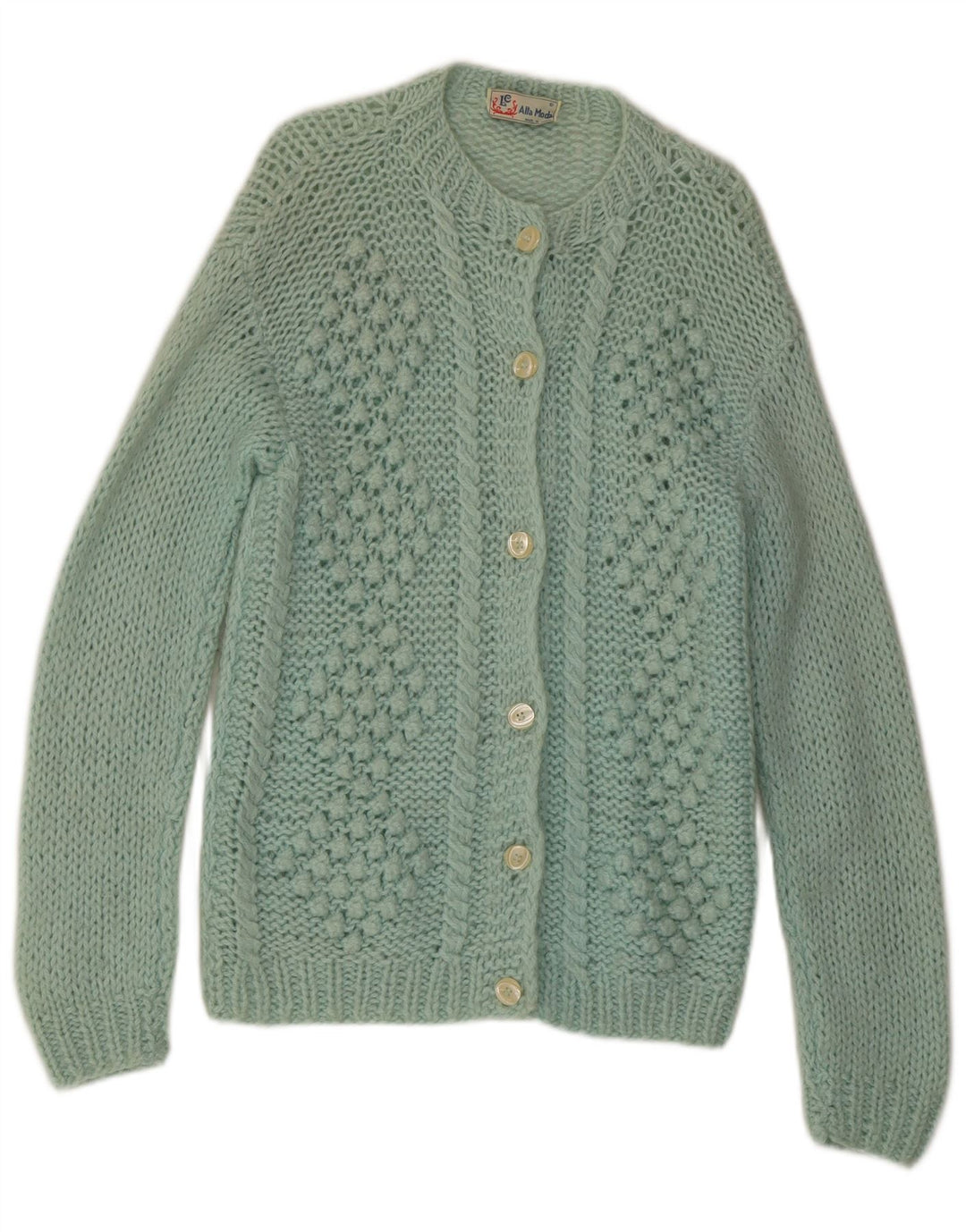 Alta Moda - Cárdigan para mujer, talla 40, color verde medio