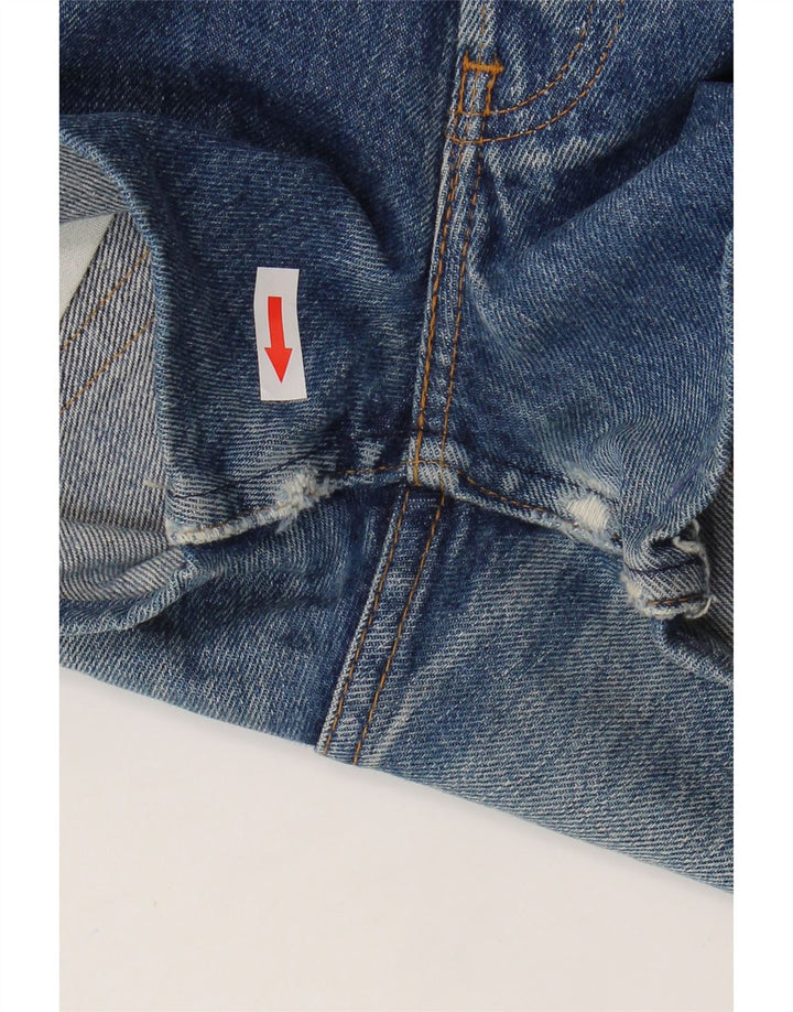 Levi's Mujer 501 Shorts Vaqueros W29 Algodón Azul Medio