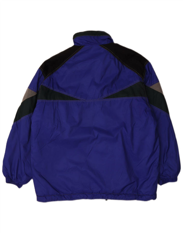 Hibernia Chaqueta de esquí para hombre ES 38 Azul medio Colorblock Poliamida