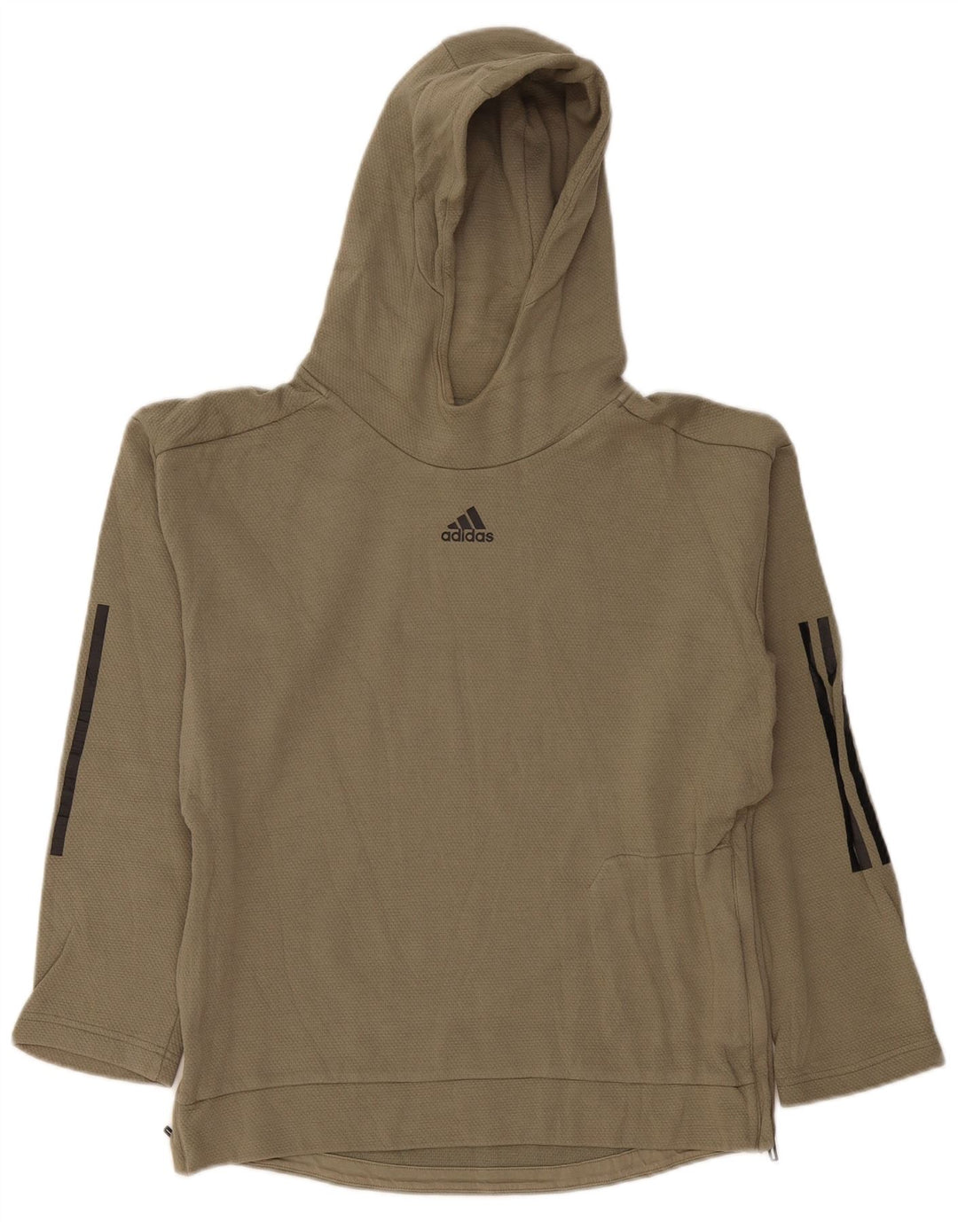 Adidas Hombre Sudadera Con Capucha Jumper Pequeño Caqui