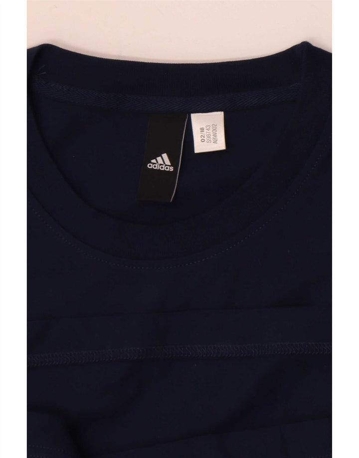 Adidas Hombre Camiseta Top Small Azul Marino
