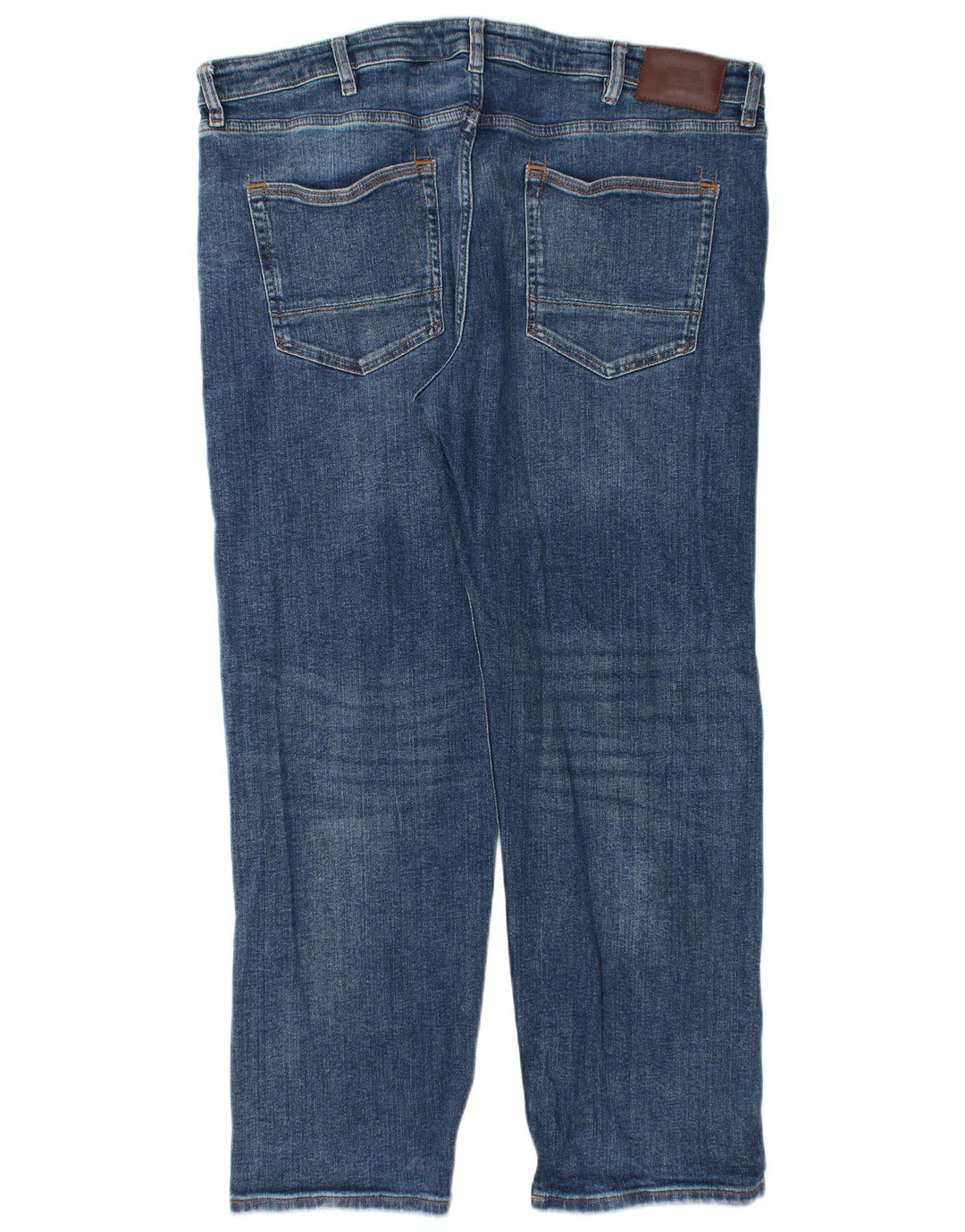 Marks & Spencer Jeans rectos para hombre W38 L29 Algodón azul