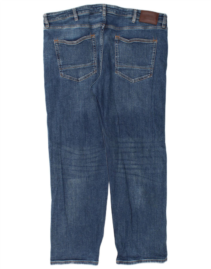 Marks & Spencer Jeans rectos para hombre W38 L29 Algodón azul