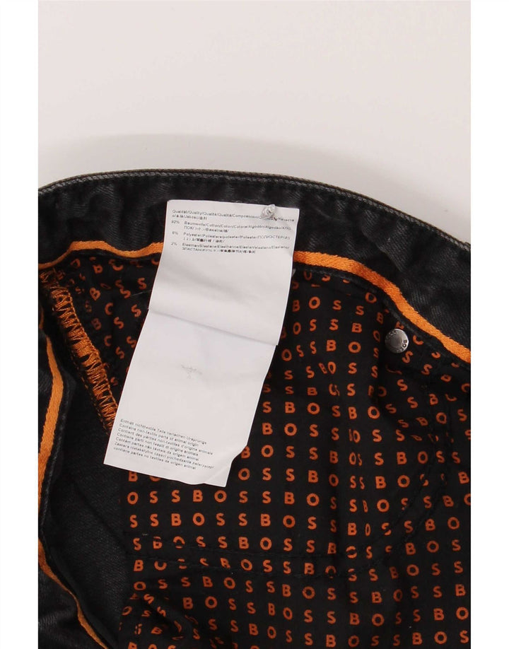 Vaqueros Hugo Boss Hombre Slim W36 L34 Algodón Negro