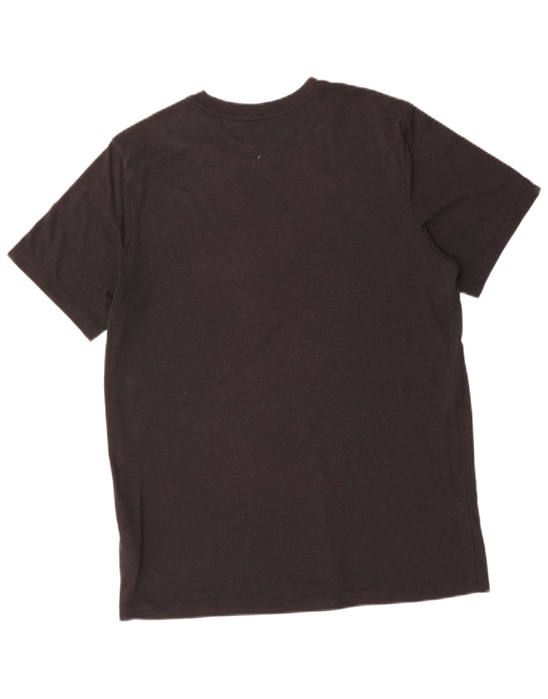 Nike Dri Fit Graphic Camiseta para hombre, talla mediana, algodón negro