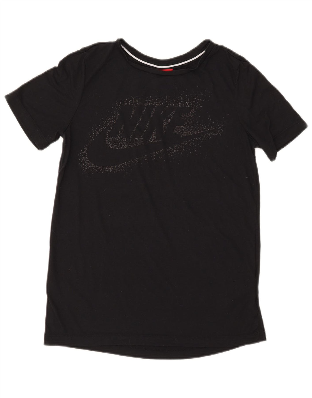 NIKE Camiseta gráfica para mujer UK 6 XS Negro Poliéster