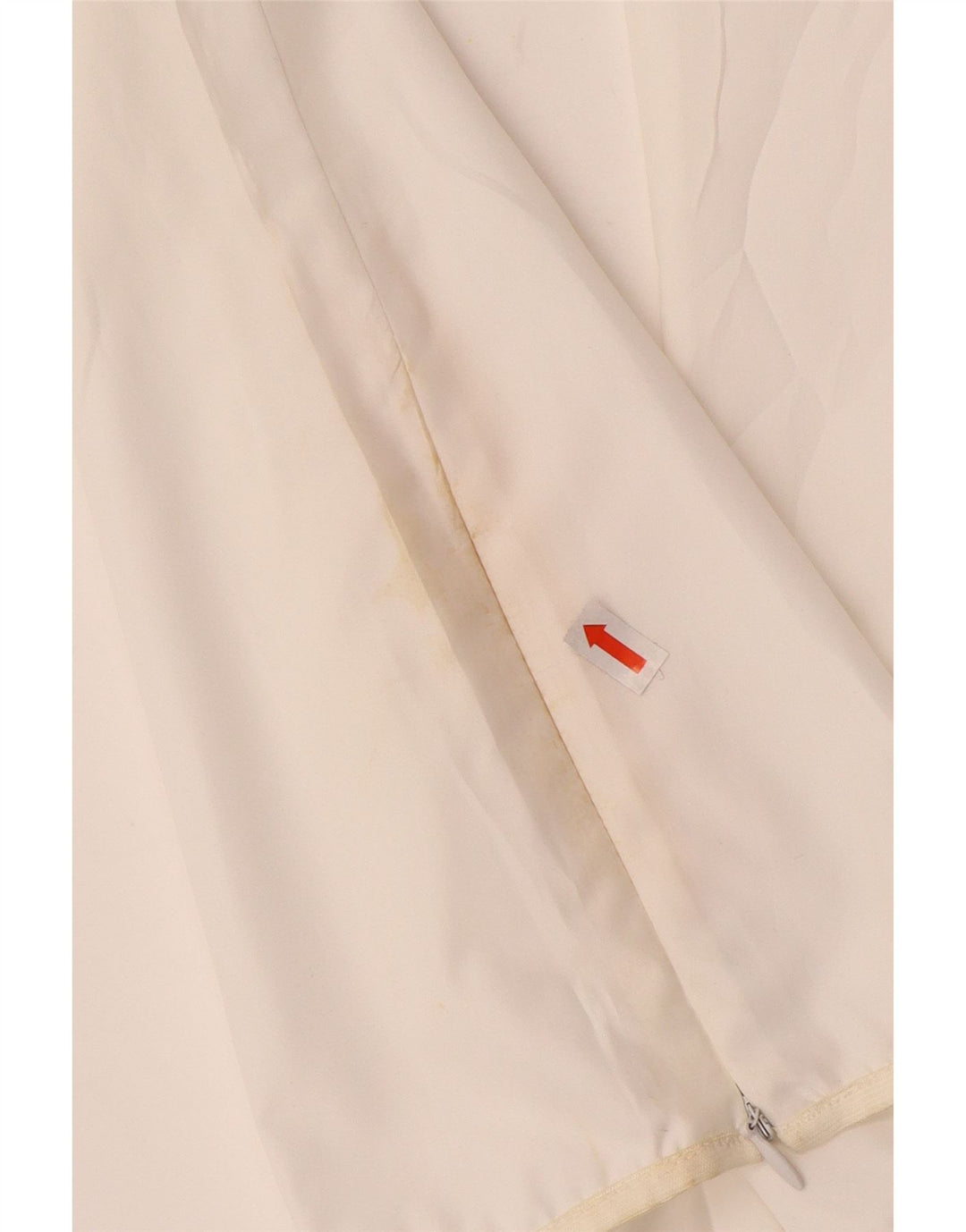 Pantalón Casual Recto Dkny Mujer Mediano W30 L28 Poliéster Blanco