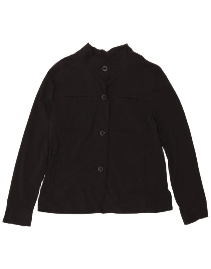 Eddie Bauer Chaqueta utilitaria para mujer US 14 XL Nylon negro