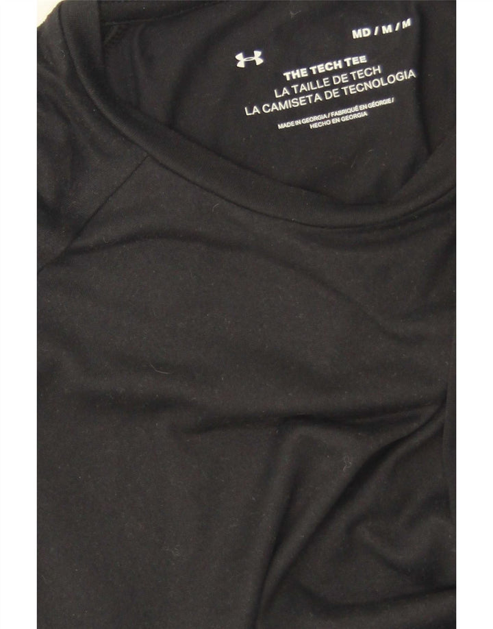 Camiseta Under Armour Hombre Top Medium Negro Poliéster