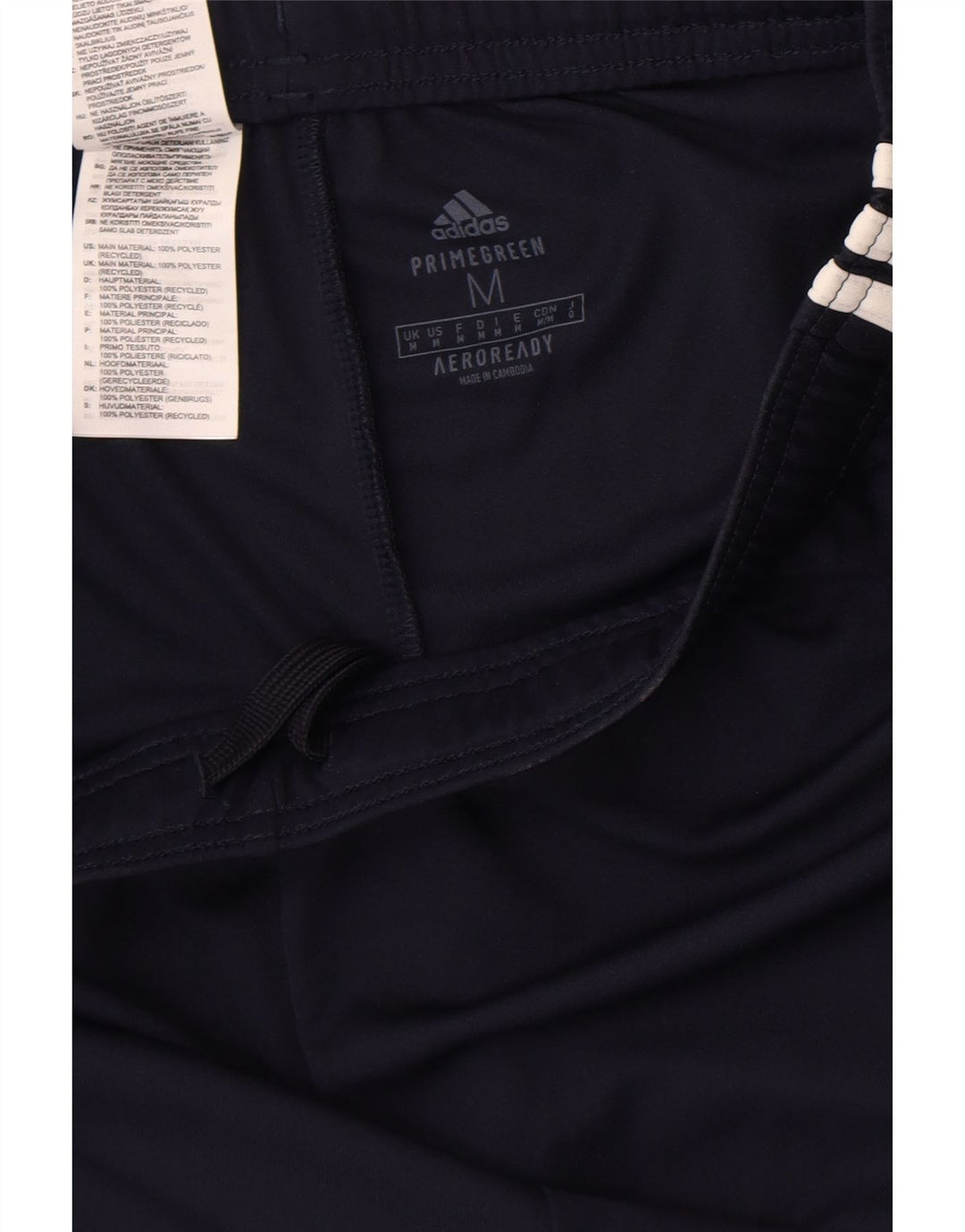 Adidas Hombre Aeroready Sport Shorts Medio Azul Marino Poliéster