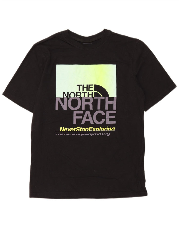 The North Face Camiseta gráfica para hombre Top Medium Black Cotton