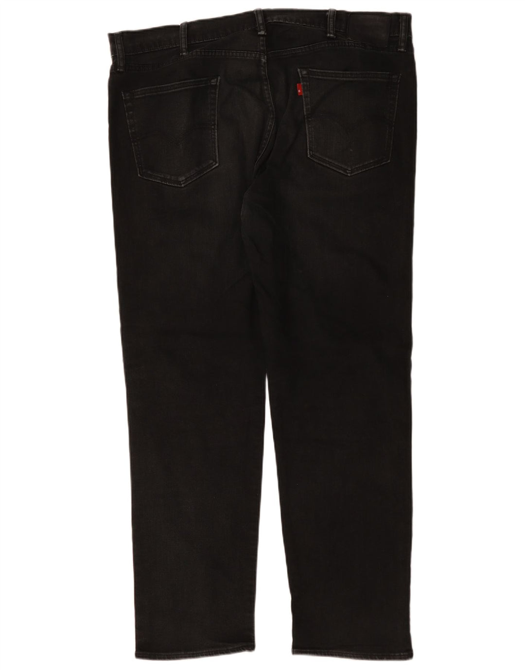 Vaqueros rectos Levi's para hombre W42 L31 Algodón negro