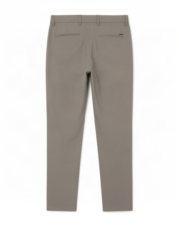 Zara Mens Slim Chino Pantalones EU 42 Large W32 L30 Gris Poliéster