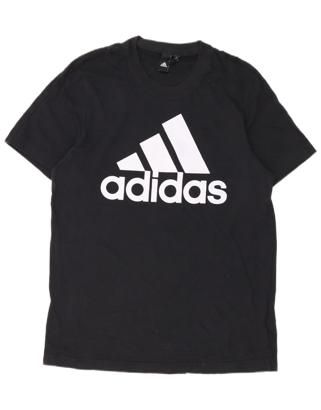Adidas - Camiseta gráfica para hombre, talla mediana, algodón negro