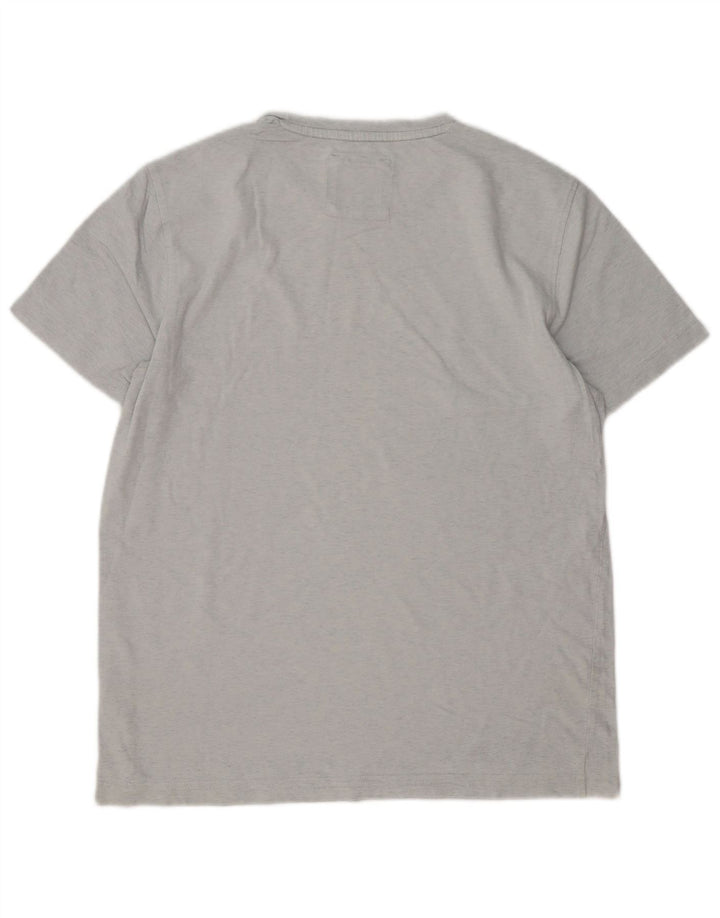 Crew Clothing Camiseta para hombre Top Algodón gris medio