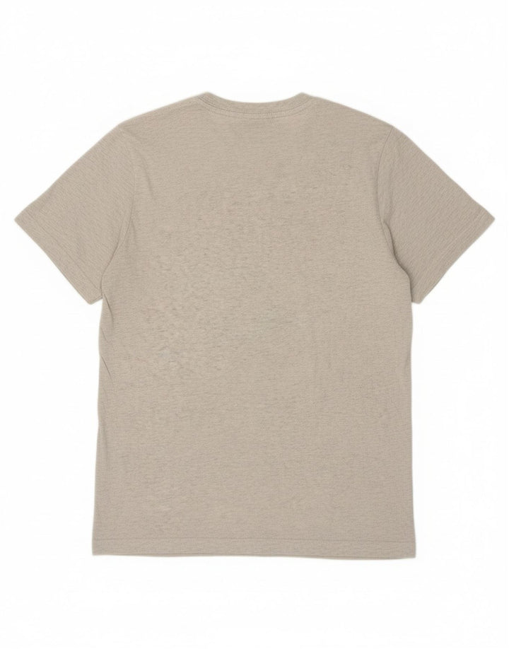 ADIDAS Mens T-Shirt Top Medium Grey Cotton