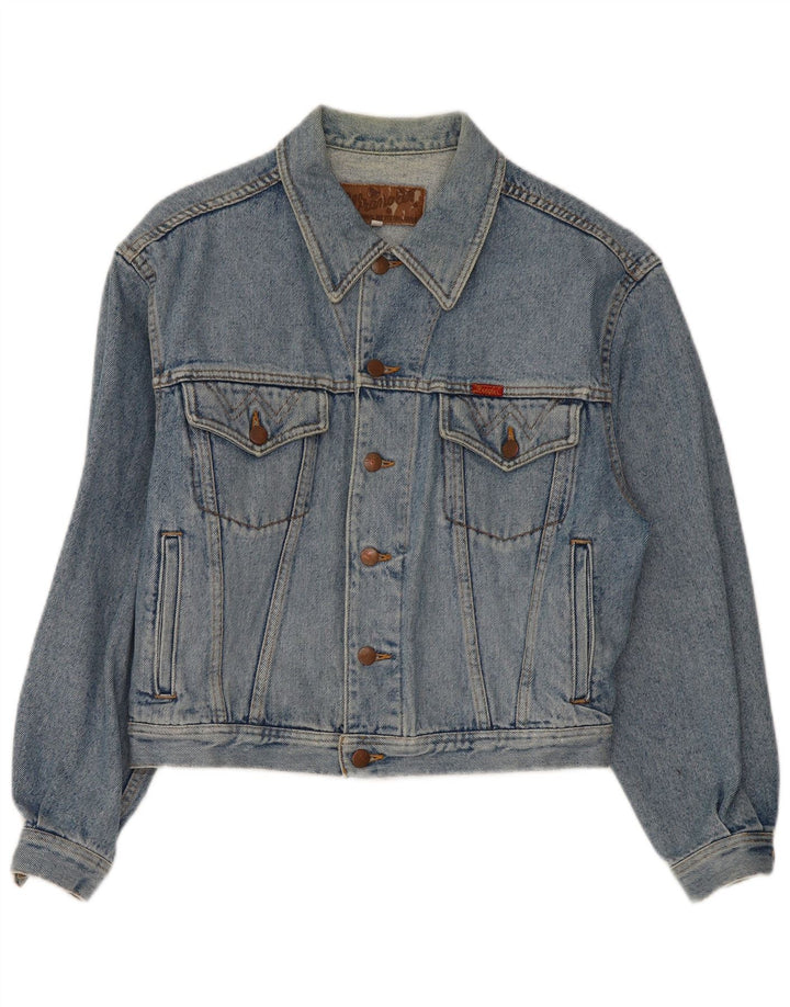 Wrangler Chaqueta vaquera para hombre UK 36 Small Azul