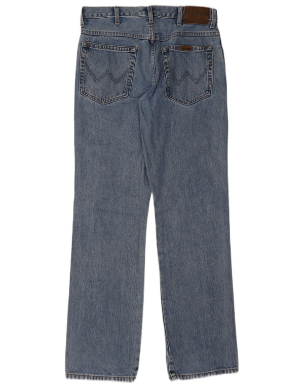 Wrangler Vaqueros rectos de corte regular para hombre W32 L32 Algodón azul