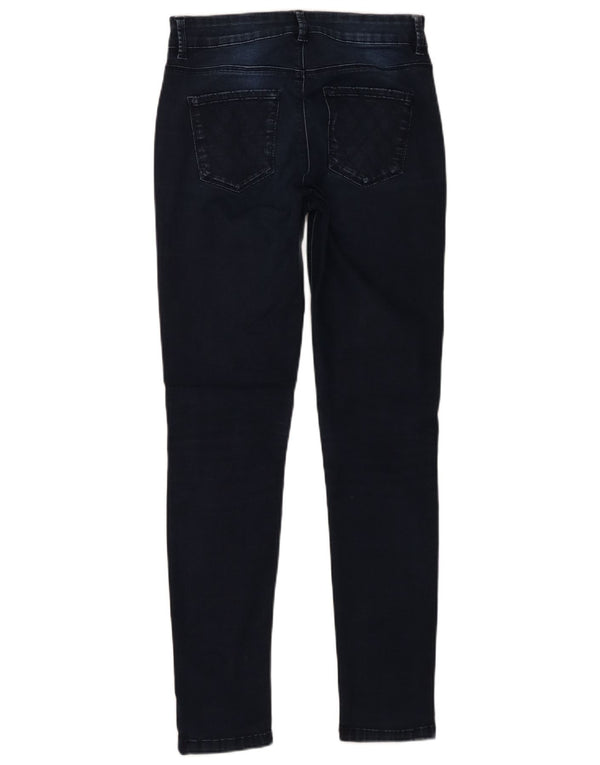 Oasis Vaqueros pitillo para mujer UK 10 Small W30 L30 Algodón azul marino