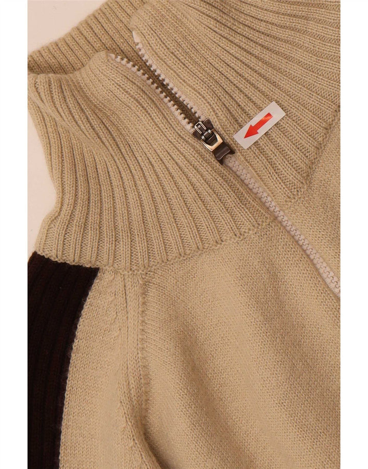 Puma - Cárdigan para hombre, color beige, talla grande