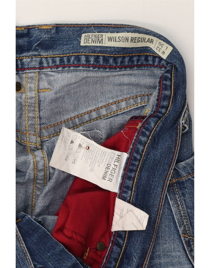 TOMMY HILFIGER Vaqueros rectos Wilson para hombre W32 L30 Algodón azul