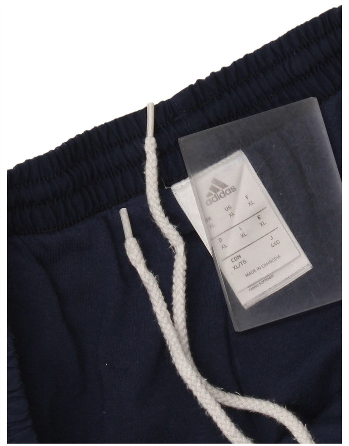 Pantalón Chándal Adidas Hombre XL Azul Marino Poliéster