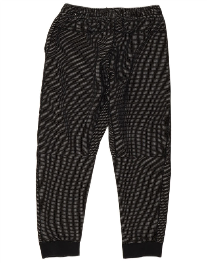 Nike Pantalones de chándal para niño Joggers 13-14 años XL Negro Cuadros Poliéster