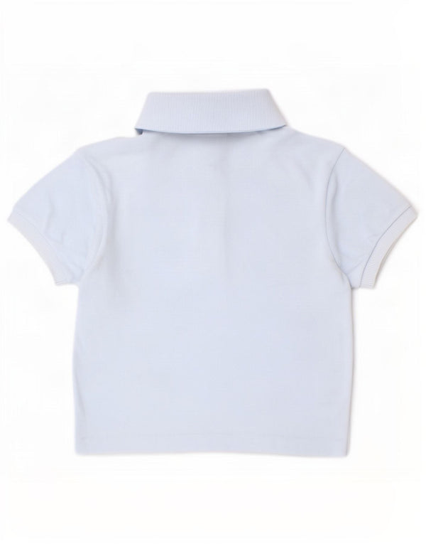 Polo Lacoste Bebé Niño 18-24 Meses Algodón Azul