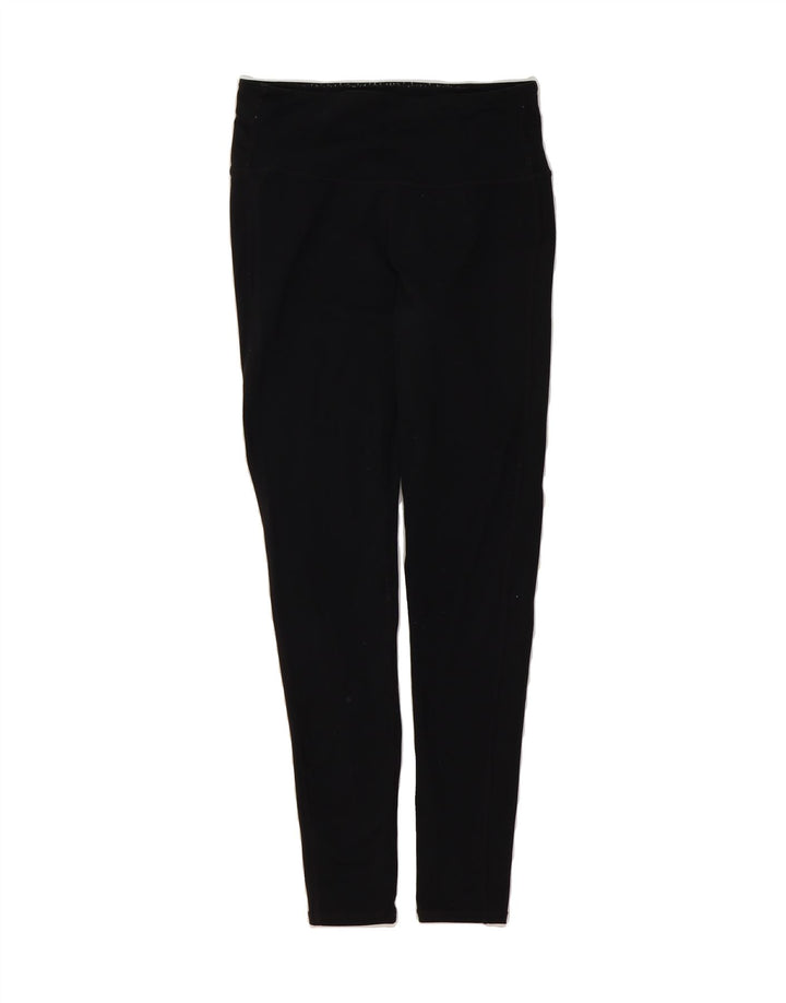 ATHLETA Womens Leggings UK 10 Small  Black Nylon Vintage Athleta and Second-Hand Athleta from Messina Hembry 
